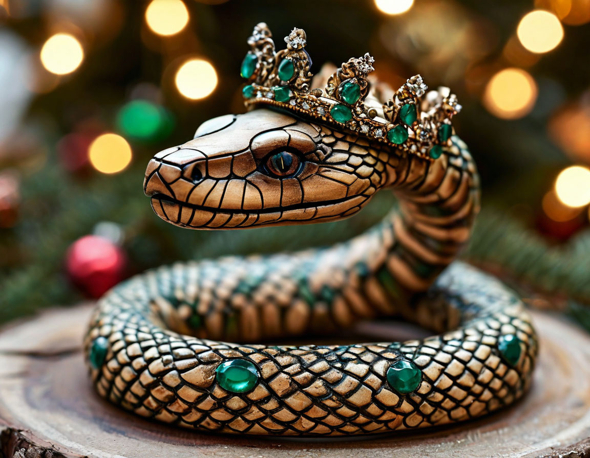 Символ года – Деревянная Змея | Изображение: Шедеврум