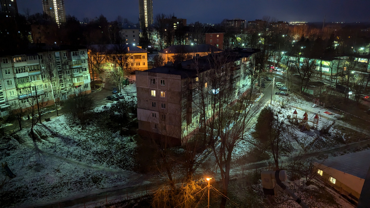 Утро за окном