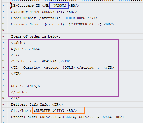 Шаблон для текста ZC8A017_TEMPL_ORD1 (рис.1)