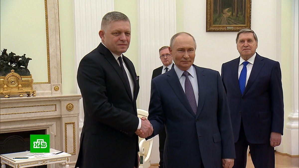    Фицо: визит в Москву стал реакцией на слова Зеленского о транзите газа