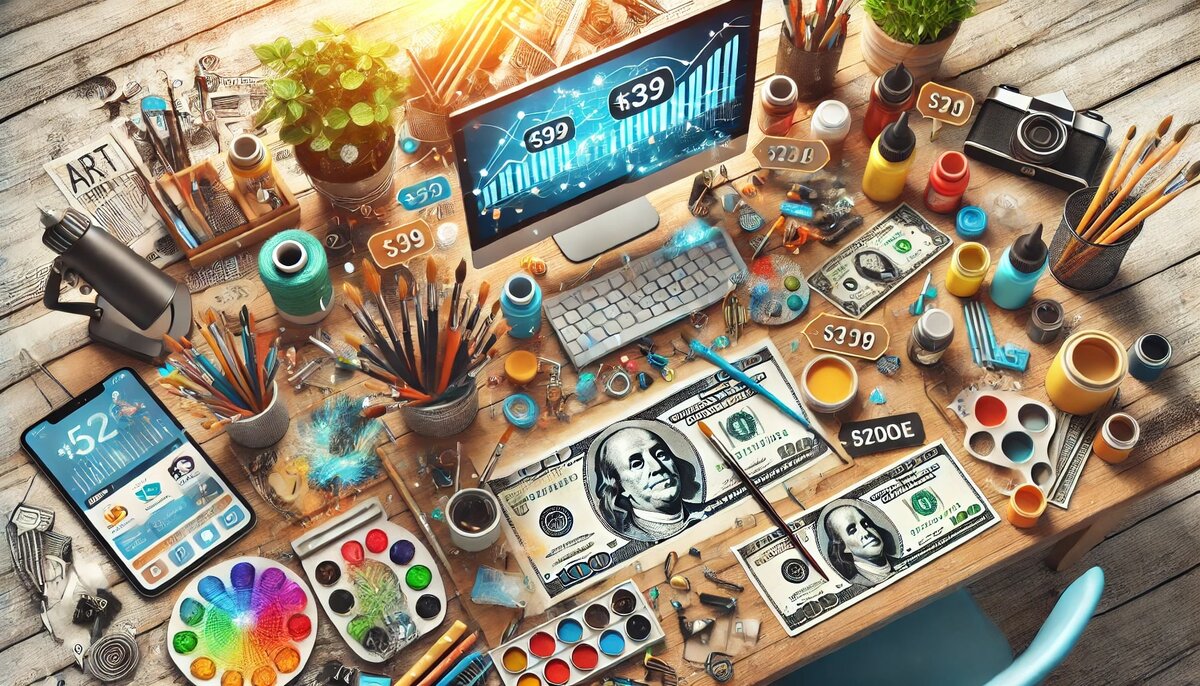 Как заработать на своем творчестве: пошаговый план для художников