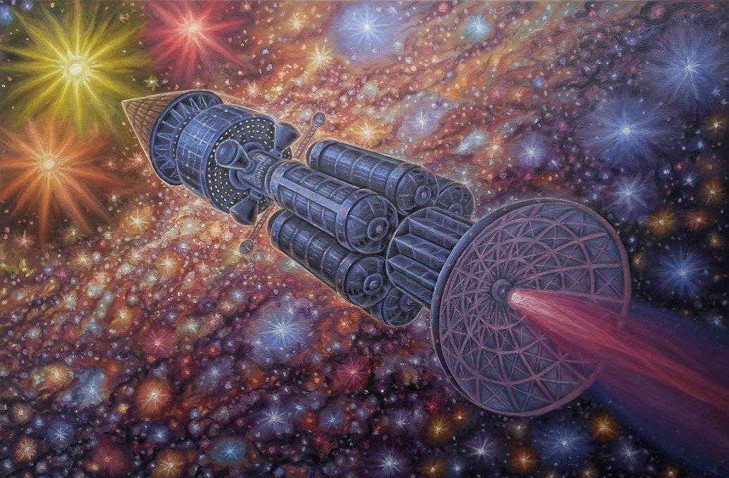 Павло Кандыба. Межзвездный космический корабль. 2024