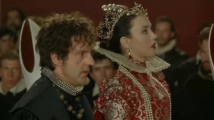 Генрих Наваррский и Маргарита Валуа. Кадр из фильма "Королева Марго" (1994).