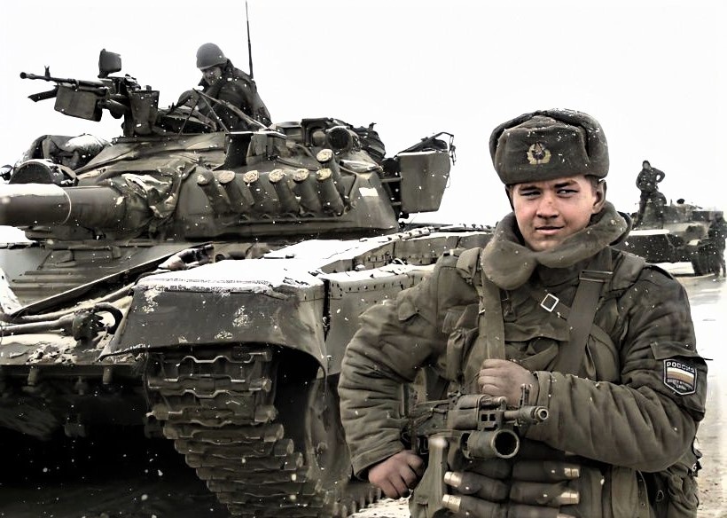 Вот такие Бойцы защищали территориальную целостность страны в середине 90-х гг.