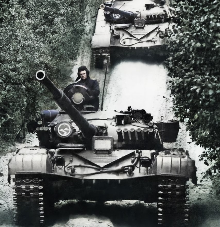 Основной танк Т-72А образца 1983 года.