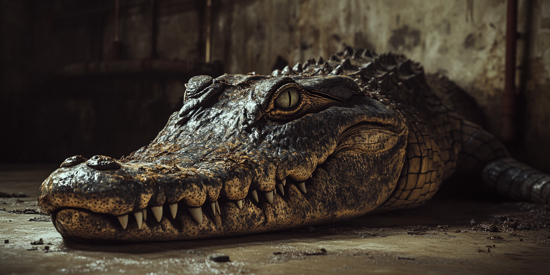 Нильский крокодил больше 10 лет был заперт в Петергофе: животное нашли случайно в тёмном подвале