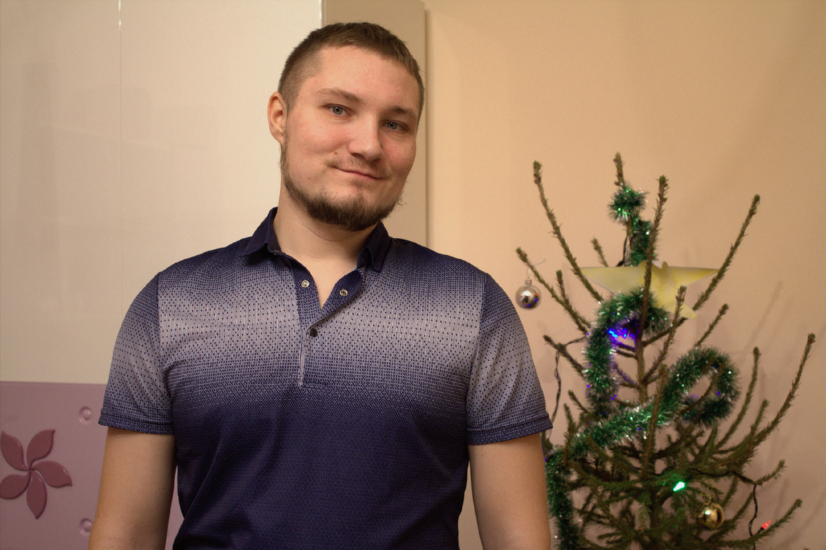 Предновогоднее фото автора...