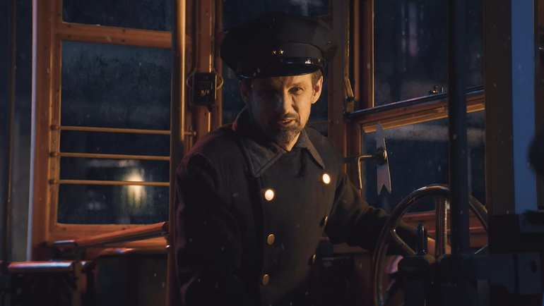    Сергей Семак в новогоднем ролике «Зенита».скриншот видео ФК «Зенит»