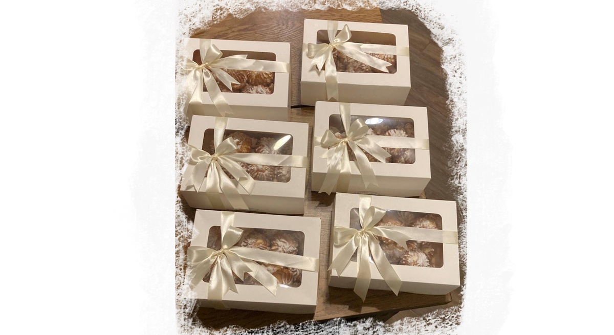 Очень вкусные профитроли. Фото автора