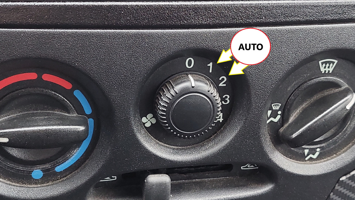 Первая и вторая скорость вентиятора теперь включаются автоматически