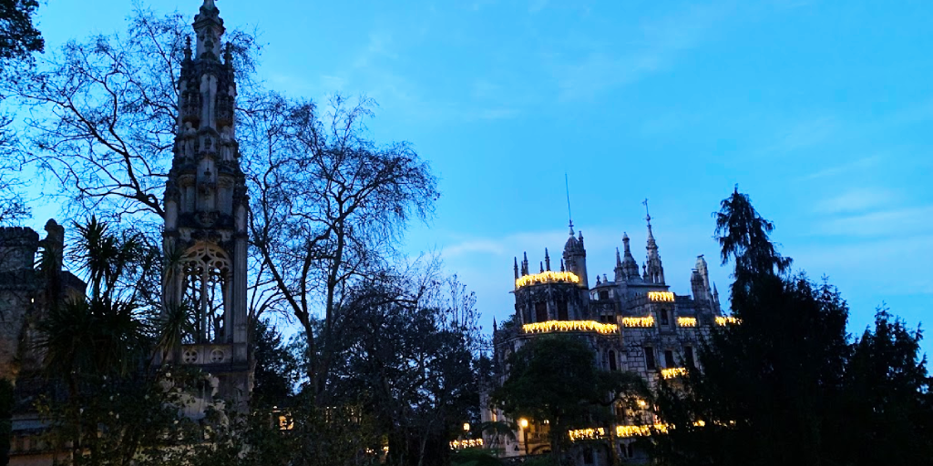 Замок Кинта да Регалейра в Синтре. Фото автора