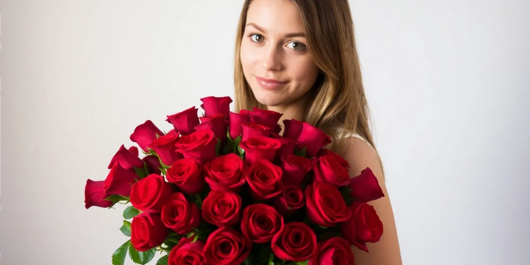 Букет из алых роз: путь к сердцу любимого человека