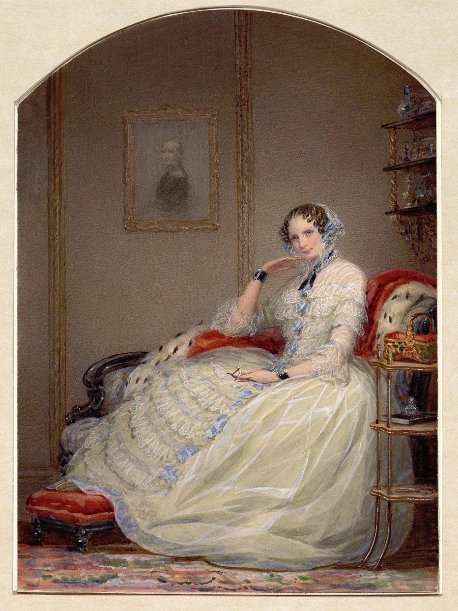 Робертсон К., Императрица Александра Федоровна в кабинете 1851 г. Государствнный Эрмитаж