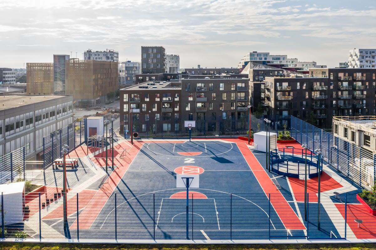 Общественный парк на крыше