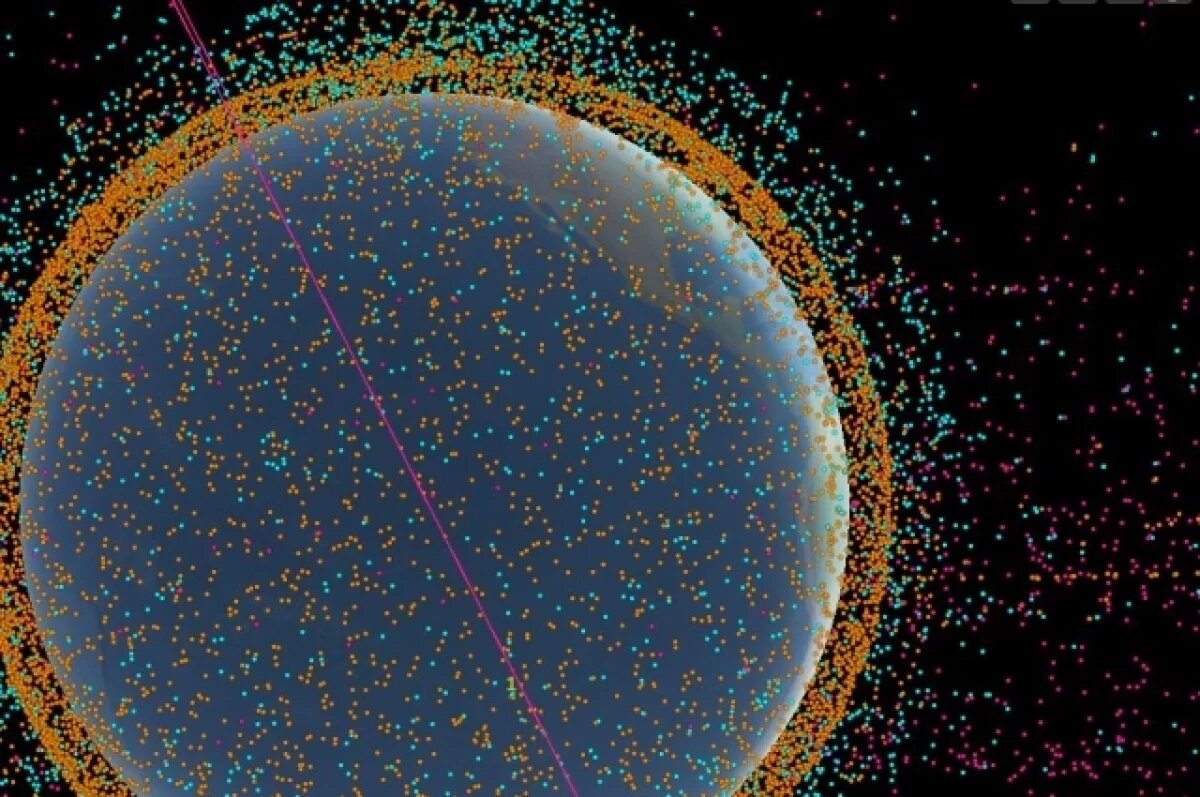    CNN: ученых пугает космический мусор на орбите Земли