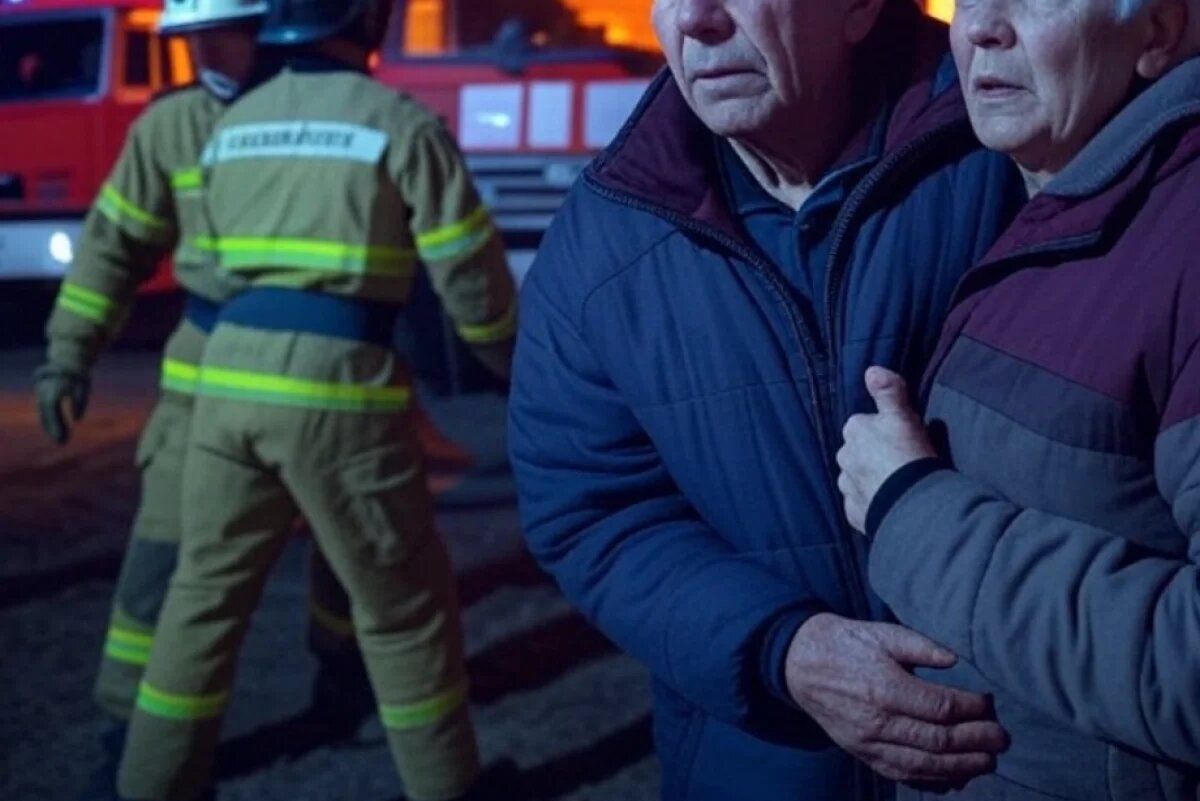    Пожилую пару спасли пожарные из горящего дома в Комсомольке-на-Амуре