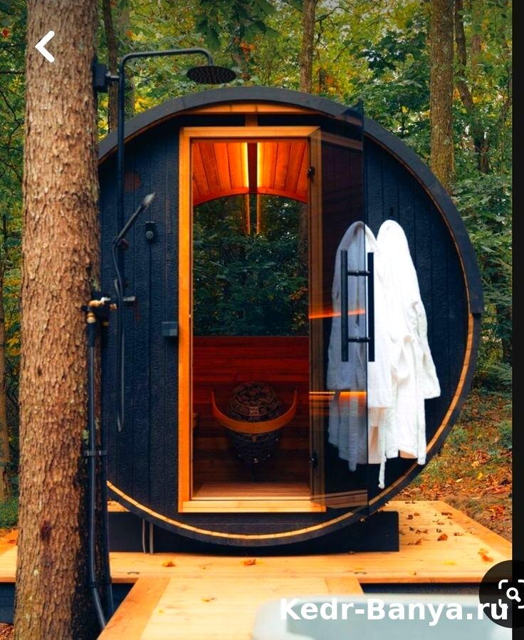 Баня-бочка от Kedr-Banya.ru