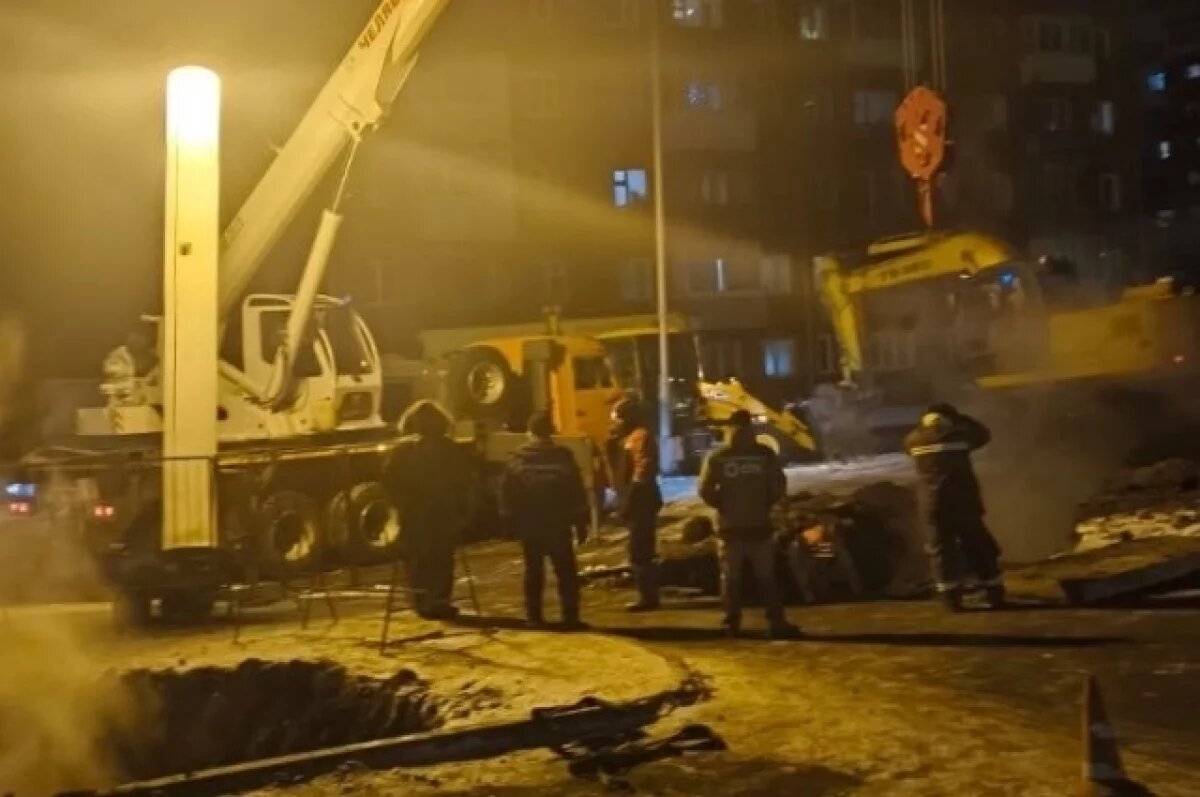    Температуру в кемеровских домах без тепла должны восстановить до вечера