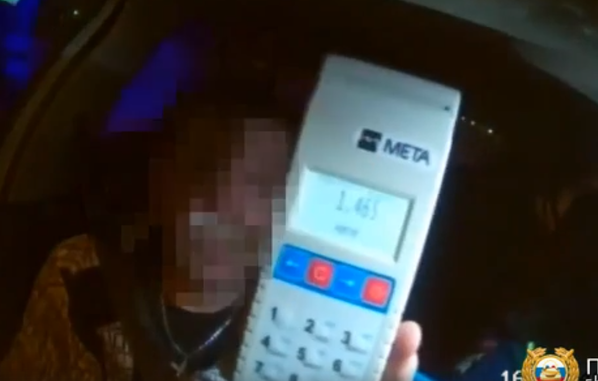     В Красноярске задержали пьяного водителя-рецидивиста