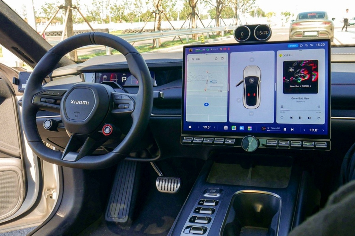 Салон электромобиля