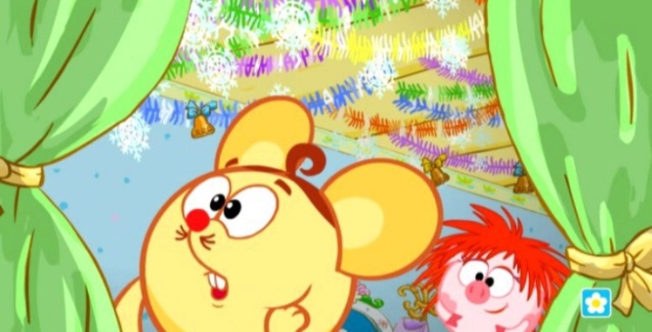 Кадр из серии " Новогодняя почта ".