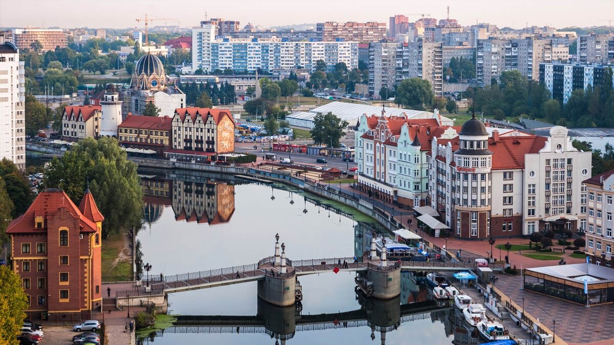 Вид на Калининград