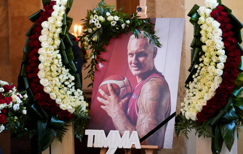 Янис Тимма, похороны, прощание с Янисом Тиммой 