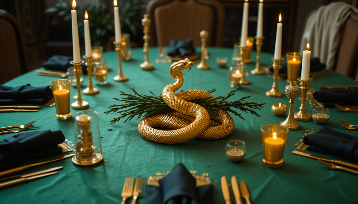 украшение стола 2025