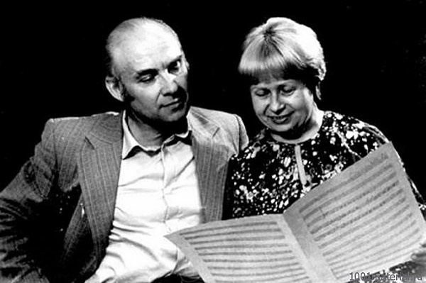 Николай Добронравов и Александра Пахмутова.