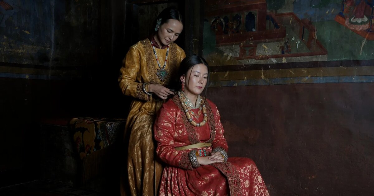 Традиционные платья Ладакха.