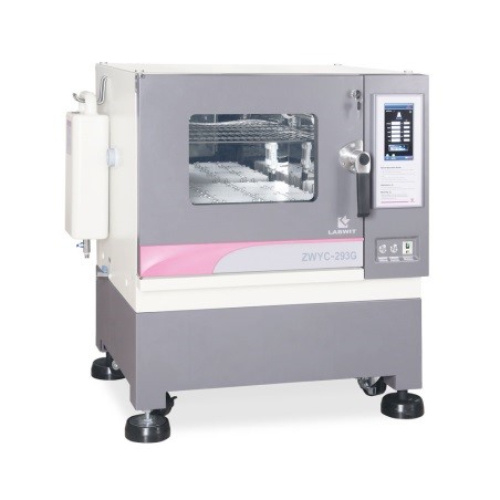 

Шейкер-инкубатор ZWYC-293
Шейкер-инкубатор ZWYC-293G

В 2024 году вышла новая модель шейкера-инкубатора с контролем влажности, CO₂ и возможностью регулировать амплитуду шейкирования (как у большинства моделей Labwit) — ZWYC-293G. Новая модель обладает всеми достоинствами ZWYR-293, но также имеет возможность оснащения опцией активного контроля влажности и CO₂ и опцией фиксированной амплитуды перемешивания 3 мм с платформой для планшетов. Это обеспечивает исключительную гибкость, позволяет проводить как традиционные культивирования клеток микроорганизмов, млекопитающих и растений с использованием колб и пробирок, так и микрообъемный высокопроизводительный скрининг с использованием 96-луночных планшетов.