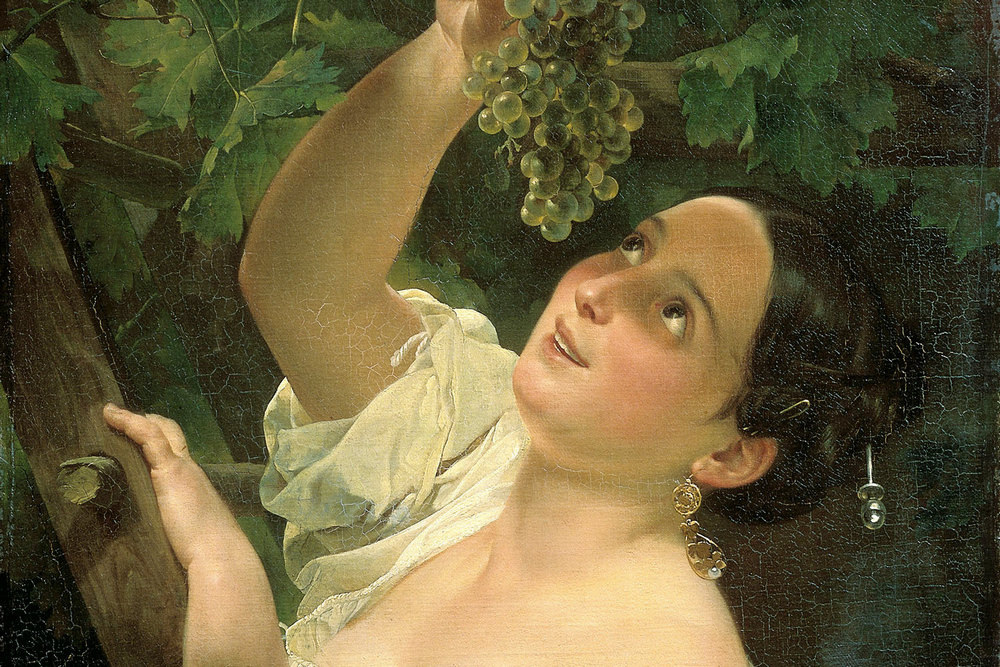 "Итальянский полдень" К. Брюлов (1827)