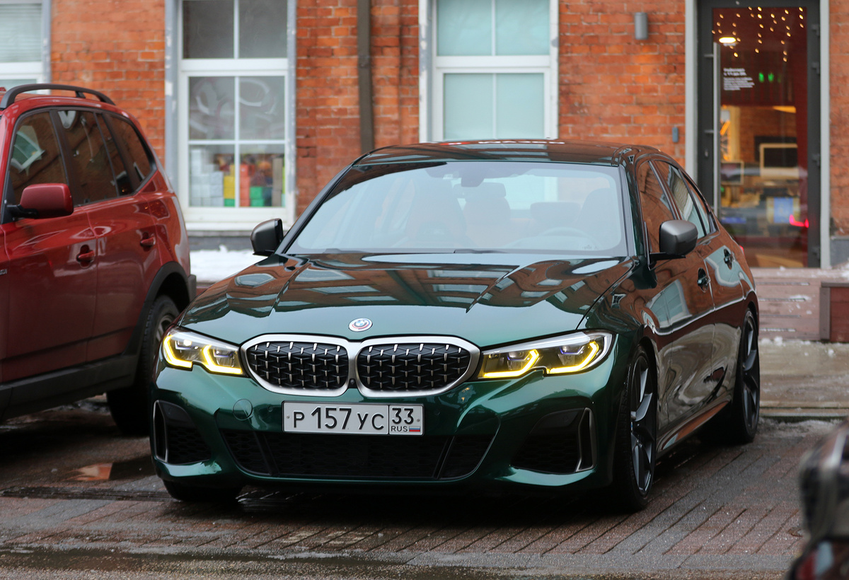 великолепный цвет BMW 3 series M340i