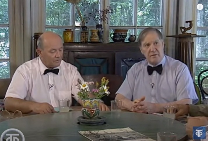 Советская телевизионная интеллигенция. Фото Яндекс.Картинки. 