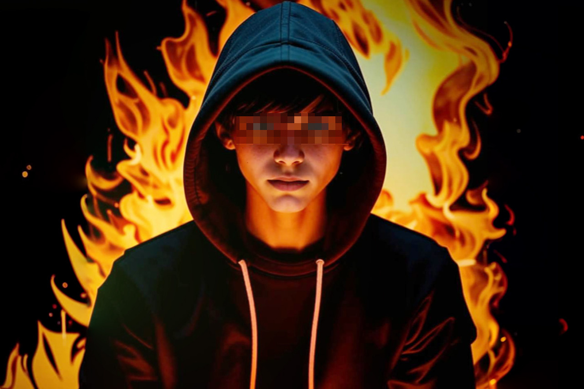 Подросток пошел на преступление по указке неизвестных, связавшихся с ним по телефону.  Фото: Изображение сгенерировано нейросетью Kandinsky 3.1