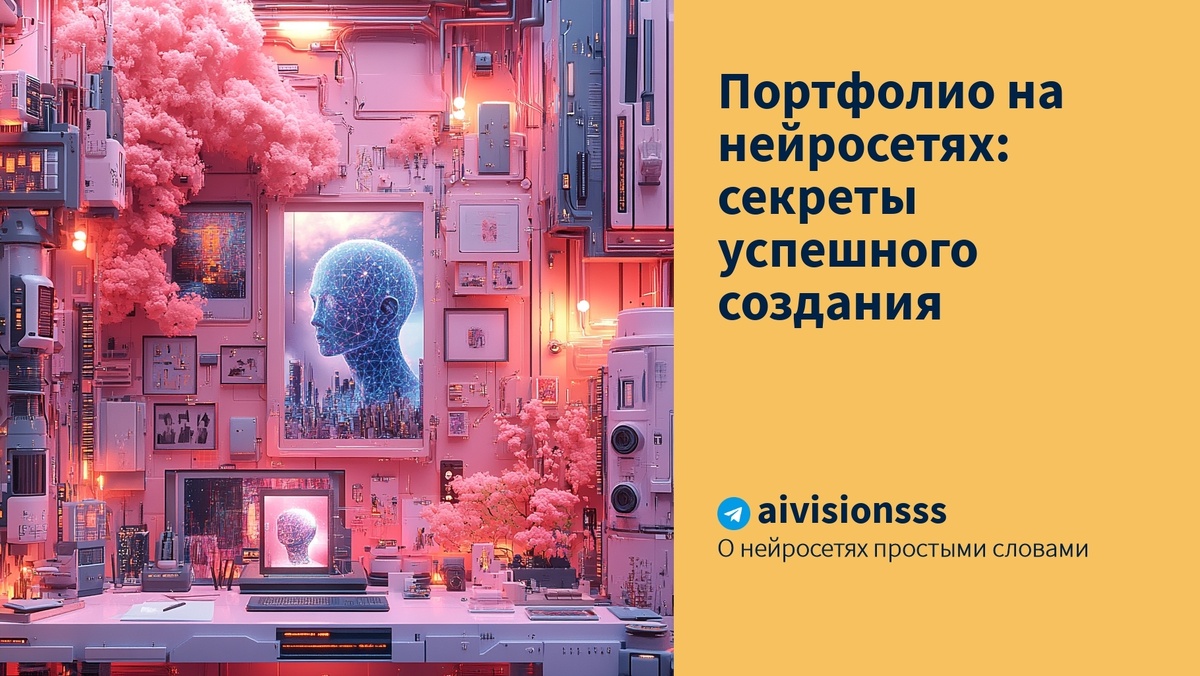    Портфолио на нейросетях: секреты успешного создания aivisions