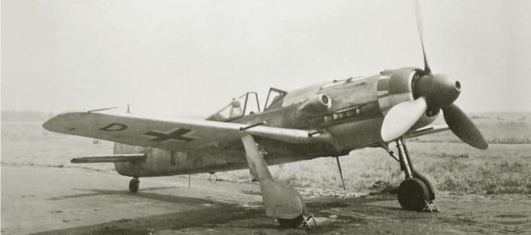 Истребитель Focke-Wulf Fw 190
