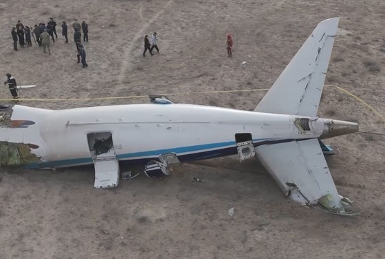    Крушение самолета под Актау