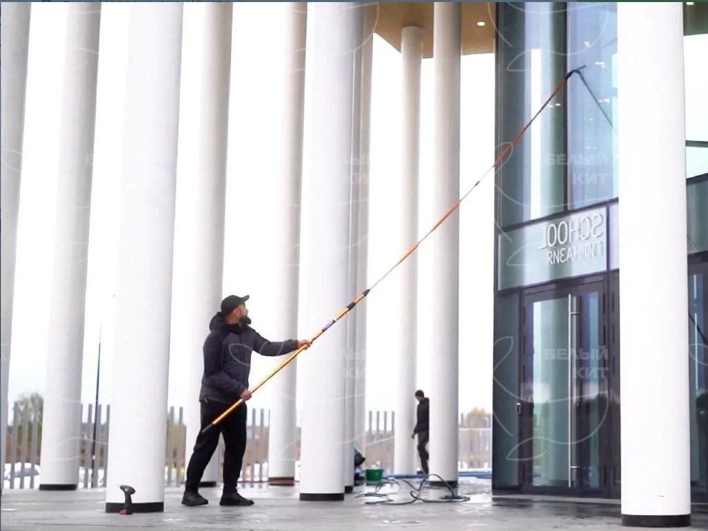 мойка фасада