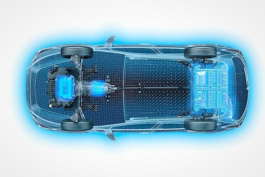    Электрифицированная силовая установка японской версии Subaru Crosstrek Hybrid