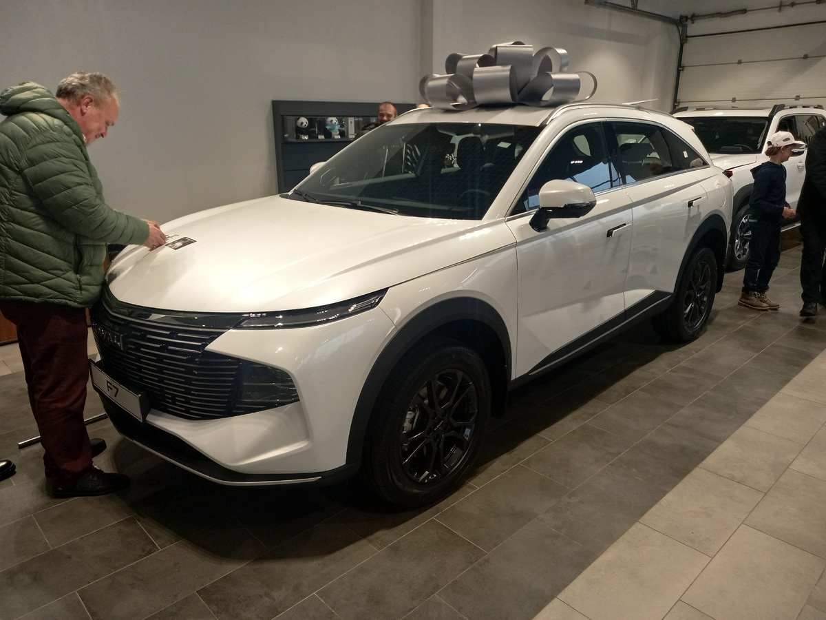 Haval F7 второго поколения. Новинка 2024 года.