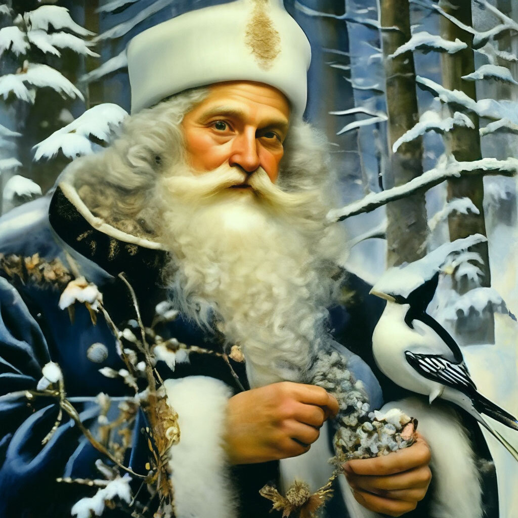 dzen.ru Дед Мороз - зимнее воплощение бога Велеса