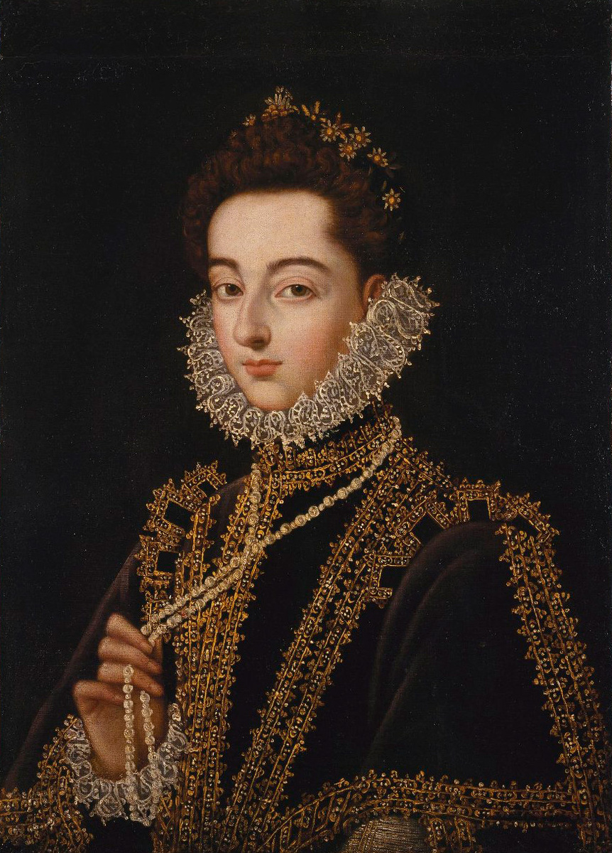Алонсо Санчес Коэльо. Портрет инфанты. Испания, конец XVI века.