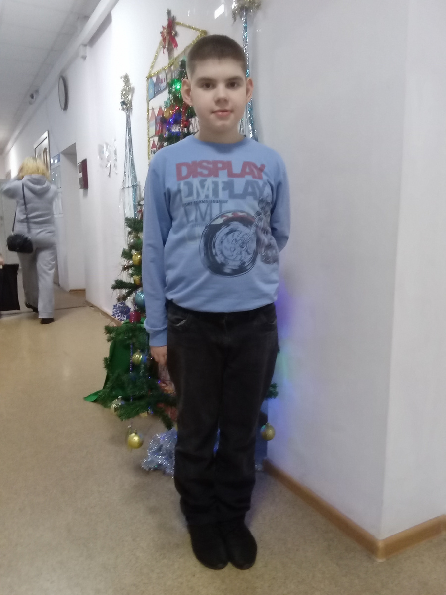 Мой сын Андрей.