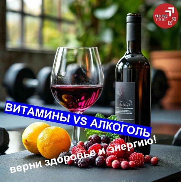 Витамины VS Алкоголь | YADPROFitness