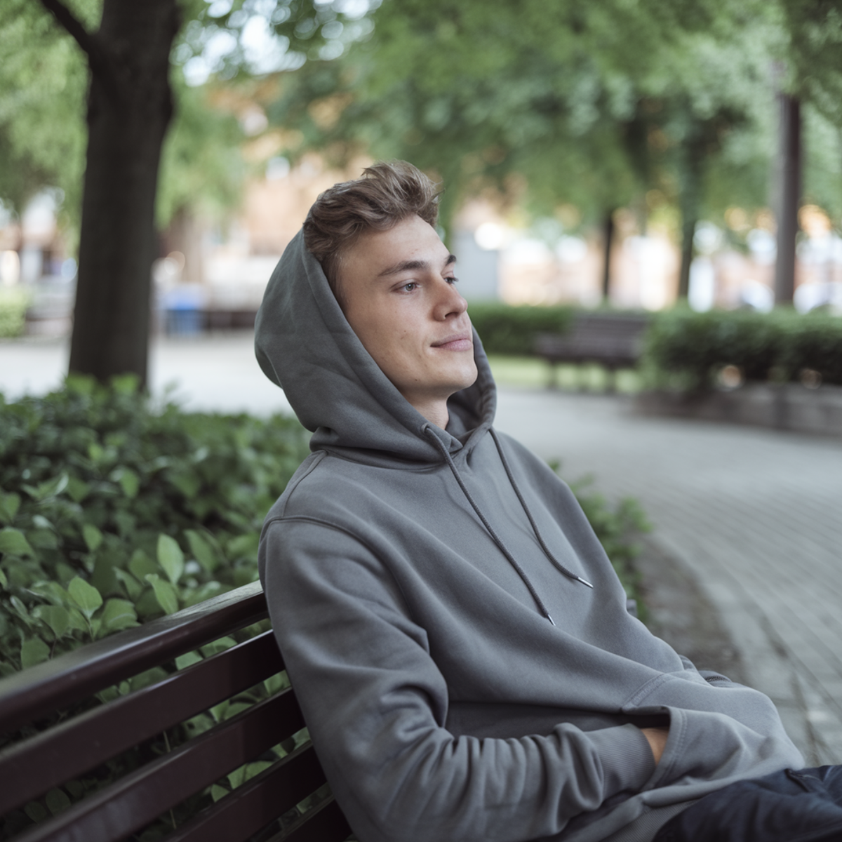 Михаил из города Тулы. Стал расклейщиком объявлений.