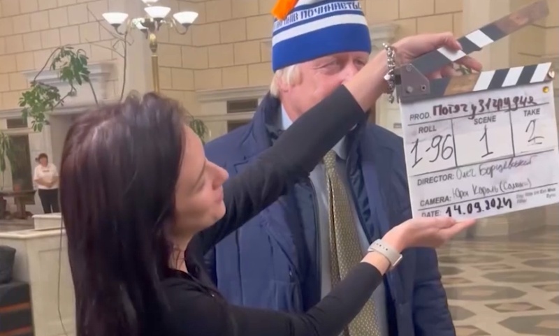    Джонсон снялся в украинской кинокомедии за 300 тысяч долларов