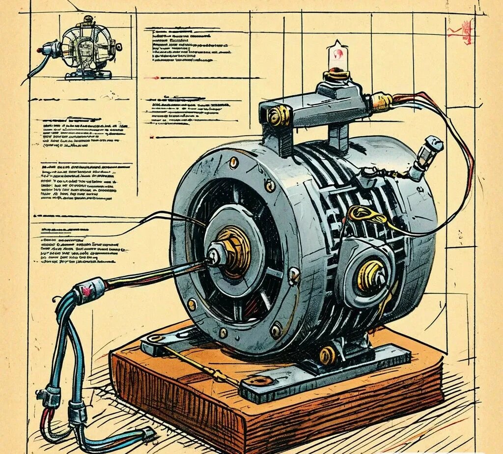 Все генераторы работают по одному принципу