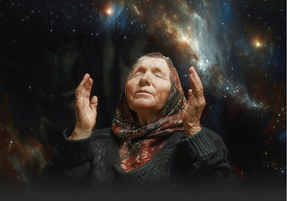 Предсказательница Ванга. Сгенерировано ИИ