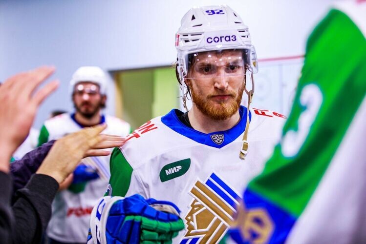    «Ак Барс» обменял игрока «Салавата» Алексея Пустозерова.   
Фото: hcsalavat.ru